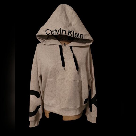 Calvin Klein Tops - CK Performance Womans Long Sleeve Hooded Sweatshirt Size XS